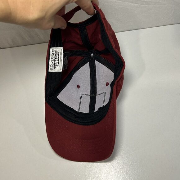 Vintage Team USA Hat Loony Toons Adult One Size Maroon Unisex Cap Bugs Bunny - Picture 3 of 5